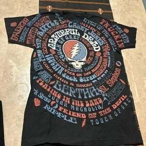 Vintage Grateful Dead Steal Your Face All-Over Print T-Shirt, Band Merchandise,